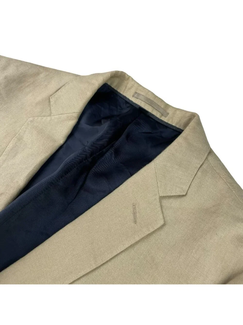 J.Crew Men’s Ludlow 100% Irish Linen 2-Button Blazer Khaki/Tan • 40R